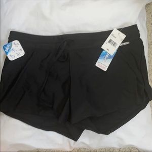 NWT ZeroXposur Swim Shorts Black Size 10